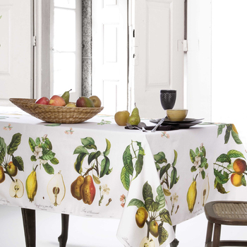 Скатерть Atenas Home Textile Fruits, хлопок с покрытием, 150 x 250 см