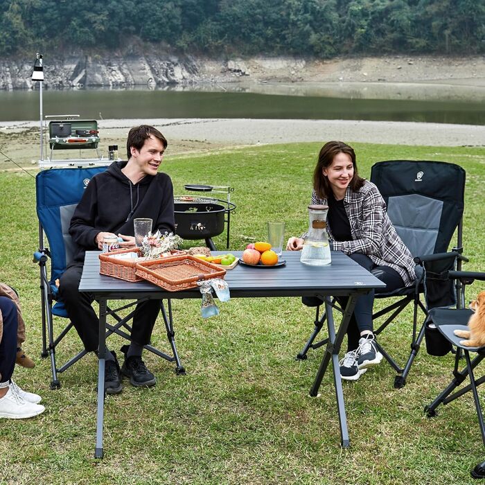 Складной кемпинговый стол 120x70 см EVER ADVANCED