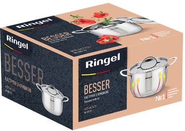 Каструля RINGEL Besser (4.2 л) 22 см (6869644)