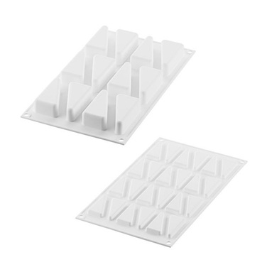 KIT CAKE TO GO45 Набір форм для випічки (2 шт.) 75х38 h23 мм і 52х25 h7 мм + каттер