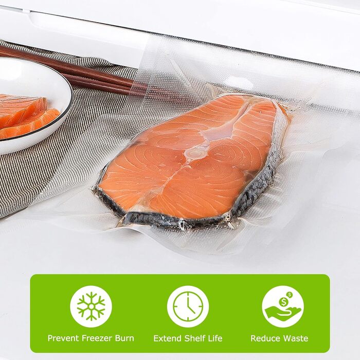 Вакуумні пакети 100 пакетів 20 x 30 см Professional Bonsenkitchen