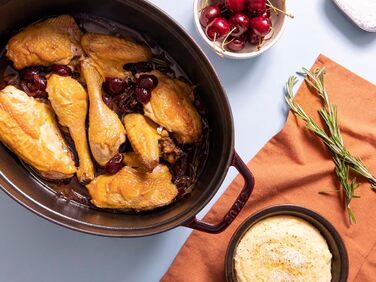 Чавунна жаровня/кокот STAUB, овал 6,7 л, (33 см, гренадин)