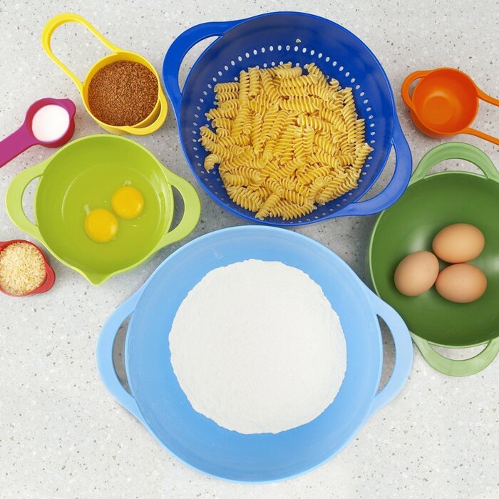 Набор мисок для приготовления пищи, 8 предметов, разноцветный Duo Nest Joseph Joseph
