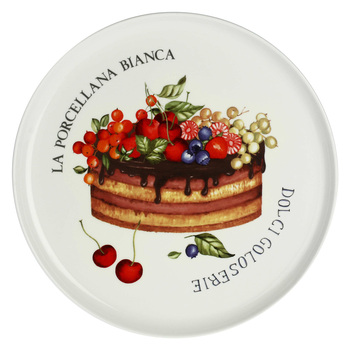 Блюдо для десертів La Porcellana Bianca GOLOSERIE, порцеляна, діам. 31 см