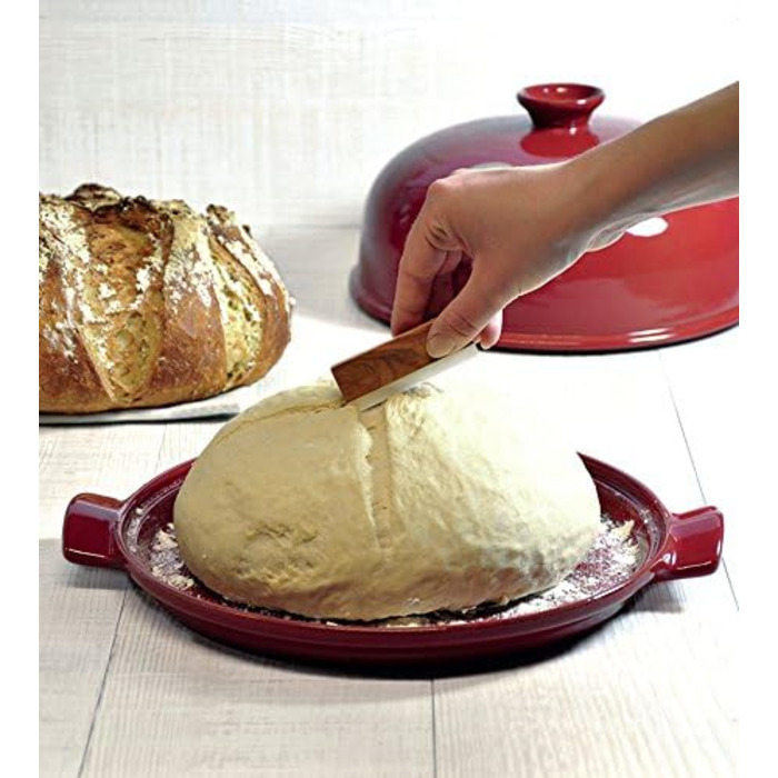 Форма для выпечки хлеба 34 см, бордовая Emile Henry