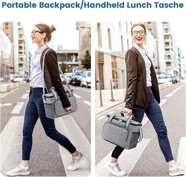 Термосумка 15 л сіра DUNSOO