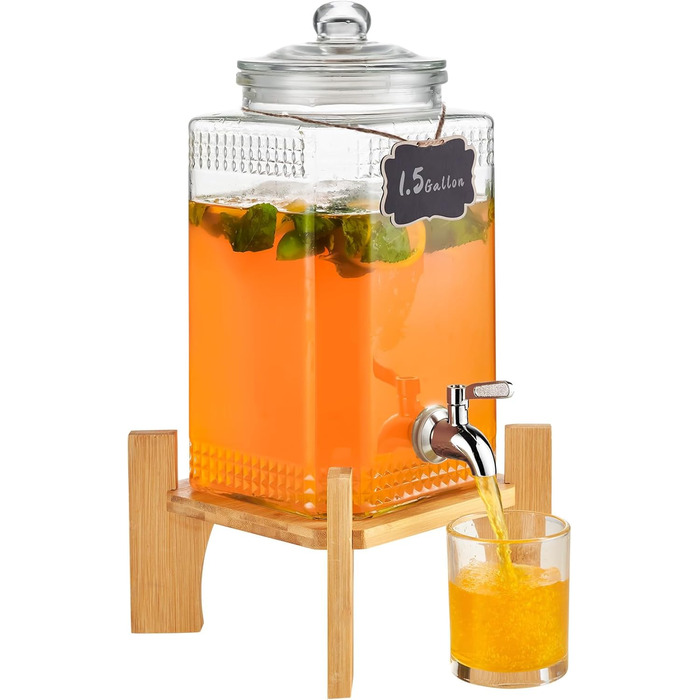 Диспенсер для напоїв з краном 5,5 л VEVOR