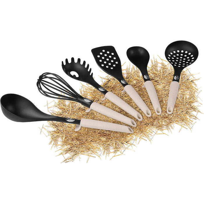 Набір кухонного начиння Natural Line, 6 предметів, бежевий STONELINE