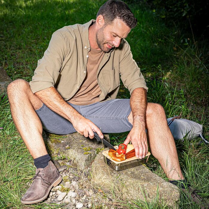 Контейнер для хранения 0,6л прямоугольный со стеклянной вакуумной крышкой FLEXX 2GO Rosle