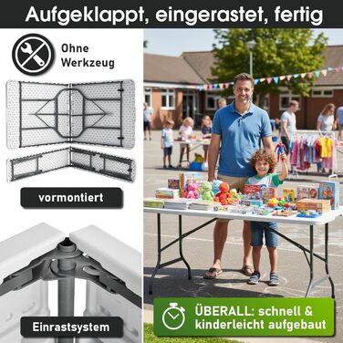 Комплект із 3 предметів стіла та лавок білий BRAST