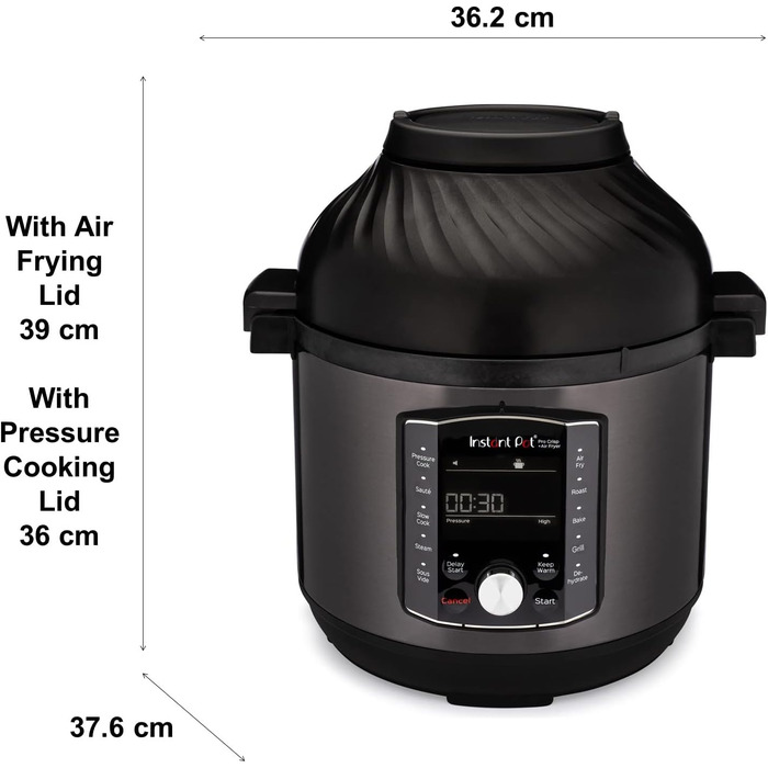 Электрическая мультиварка 7,6 л 1500 Вт Instant Pot