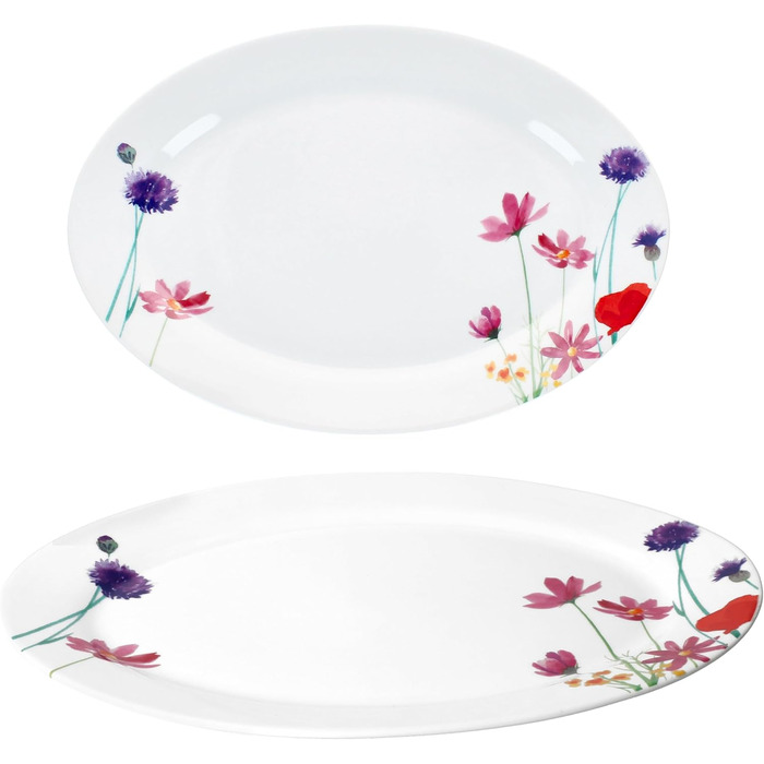 Набор сервировочных овальных тарелок 2 шт MamboCat