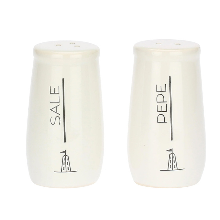 Набір для солі та перцю La Porcellana Bianca GLI ONESTI, порцеляна, 58 мл