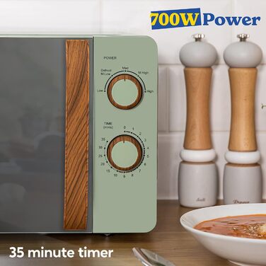 Мікрохвильова піч 17 л, 700 Вт зелений RHMM713MG-N Russell Hobbs