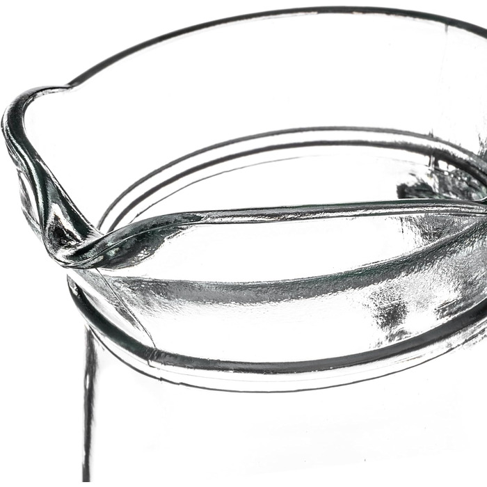 Скляний глечик з носиком та зручною ручкою 1,3 л KADAX