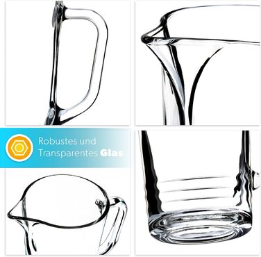 Скляний графин 1,23 л KADAX