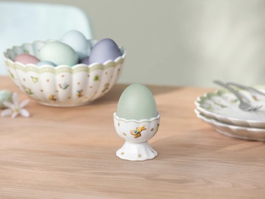 Набор из 6 подставок для яиц и 6 блюдец Easter Delight Villeroy & Boch