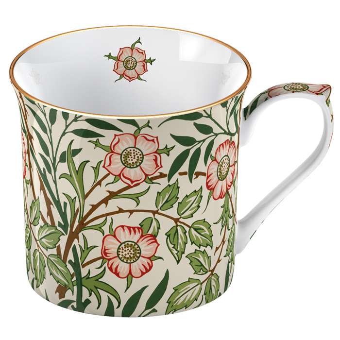 Кружка для чая CreativeTops William Morris 'BRIAR ROSE', фарфор, 250 мл