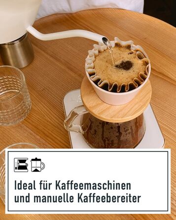 Кава - Кав&39ярня - Смажена кава - Мелені кавові зерна - 250 г - 100 арабіка - Ароматна - Традиційна кавова суміш (Органічна чиста культура, 250 г (6 упаковок))