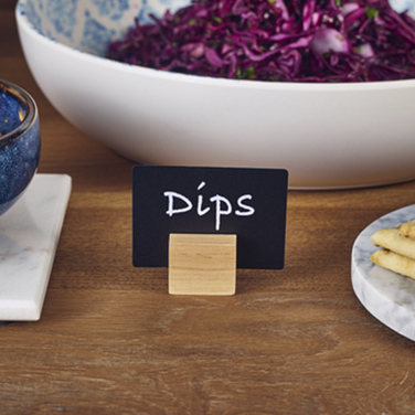 Меню-холдер 3*2.5*2.5 см, Hevea Wood, GenWare