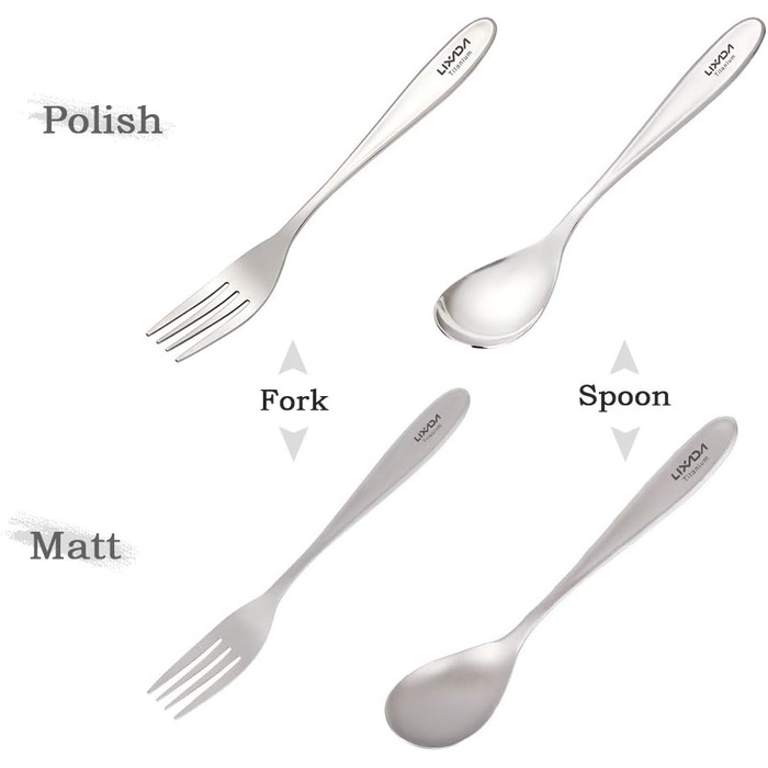 Набор туристических столовых приборов для кемпинга Lixada