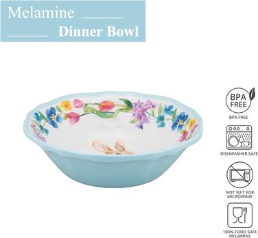 Набір меламінових мисок 6 шт для Великодня UP