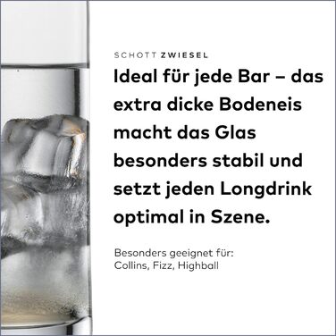 Пивная кружка SCHOTT ZWIESEL Convention 0,2 л (набор из 6 шт.), простой пивной бокал для пилзнера, пригодные для мытья в посудомоечной машине бокалы из хрусталя Tritan, Сделано в Германии (номер заказа 175500) (Стакан для питья длинный - 0,37 л, Комплект 