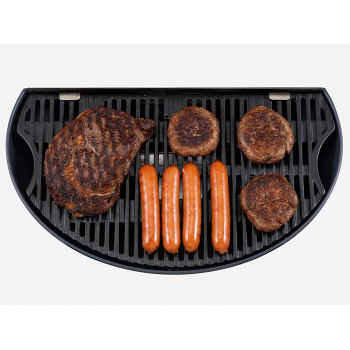 КОМПЛЕКТ Портативный переносной газовый гриль O-GRILL 500, серебро+шланг в подарок! Код: 013369