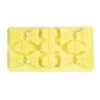 Форма для льда и шоколада Fissman 13 ячеек Бабочки и Советы 21x11,6x2 см (6552)
