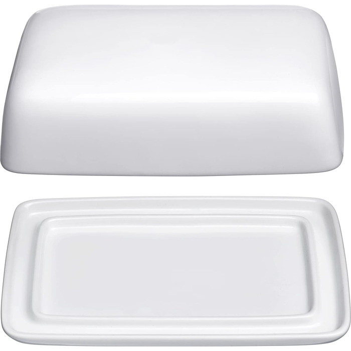 Масленка Westmark - идеально подходит для сервировки и хранения - Можно мыть в посудомоечной машине - Специальный рельеф для надежного захвата (керамическая, одинарная)