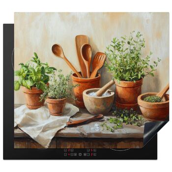 Керамическая крышка для защиты индукционной варочной поверхности 60 х 52 см KitchenYeah