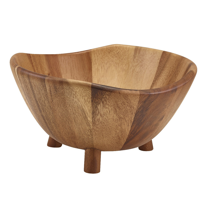 Чаша-тринога 30 см, Acacia Wood, GenWare