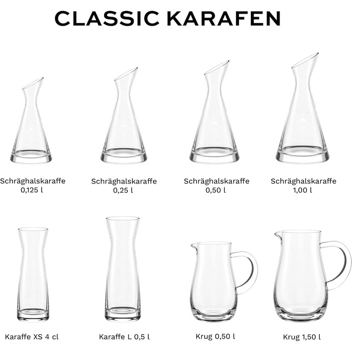 Набор графинов 6 шт 125 мл Stölzle Lausitz