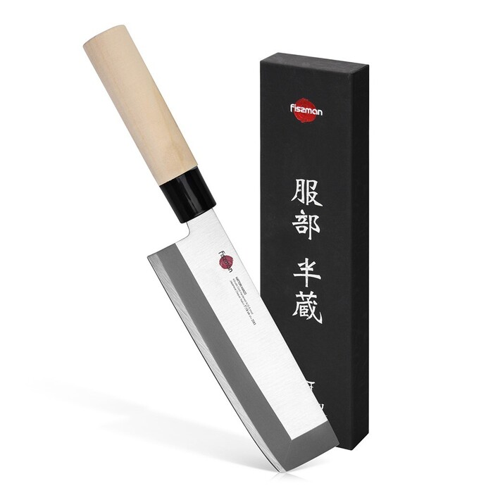 Японский топор накир Fissman KENSEI HANZO 18 см сталь AUS-8 (2583)