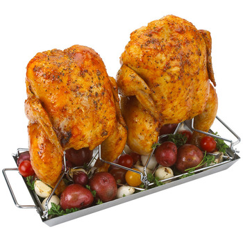 Двойная жаровня Grill Pro для курицы