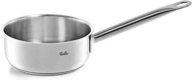 Набір посуду Fissler San Francisco/Нержавіюча сталь, 5 предметів, набір посуду, каструлі зі скляною кришкою, індукція (3 каструлі, 1 каструля для тушкування, 1 каструля) Індукція
