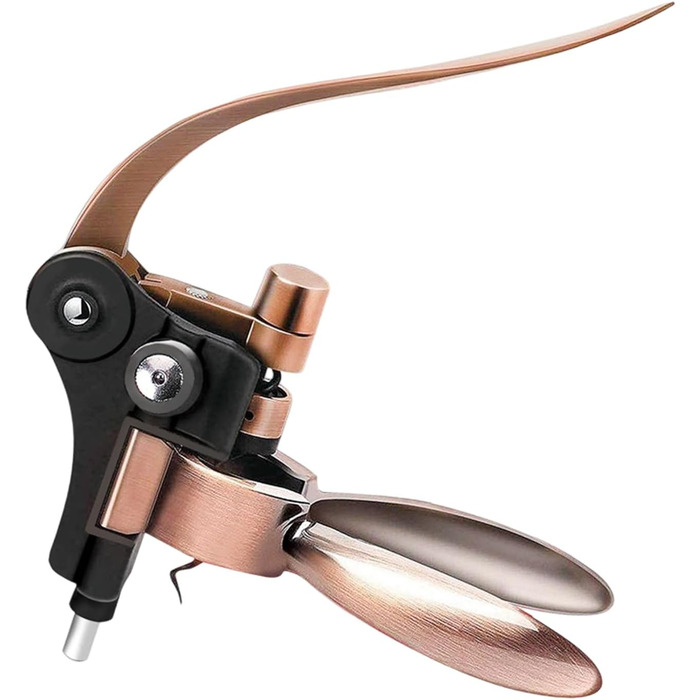 Профессиональный штопор с эргономичной ручкой бронзовый jiingekk