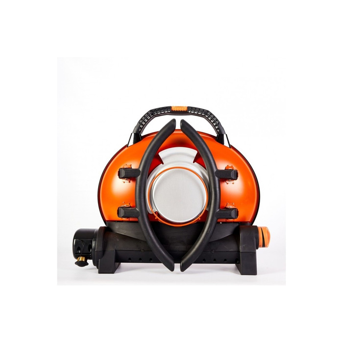 КОМПЛЕКТ Портативний переносний газовий гриль O-GRILL 500, помаранчевий + шланг в подарунок! Код: 011675