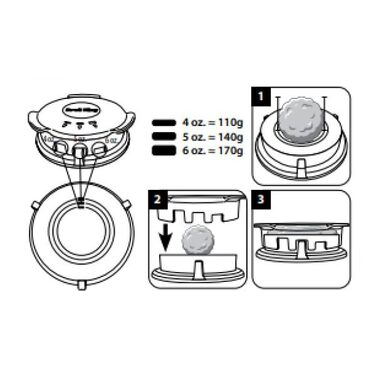 Пресс для бургеров Broil King Deluxe 62475 Код: 011455