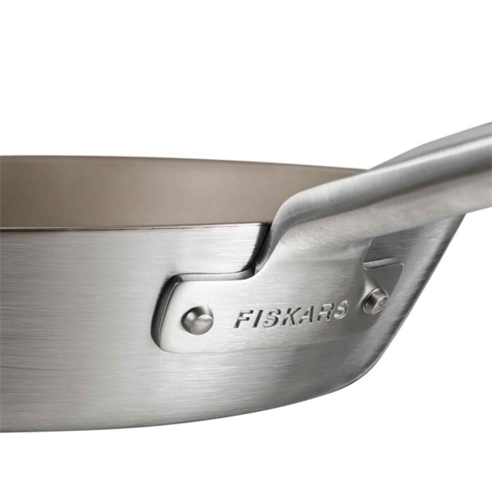 Сковорода Wok Fiskars Norden 28cm з мінеральним покриттям (1067636)