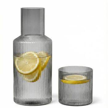 Набір скляної графіну з чашкою 1 л AOSEE