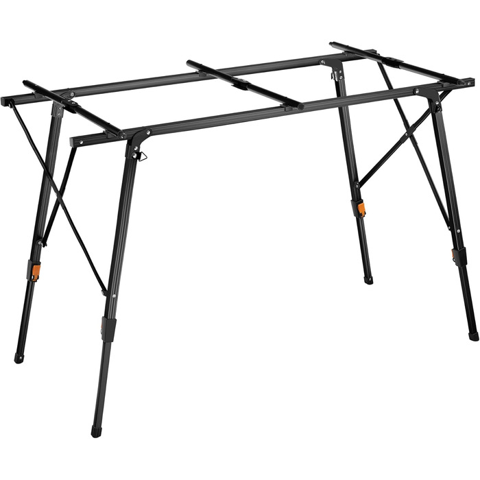 Складной алюминиевый стол для кемпинга 120 x 70,5 см tectake