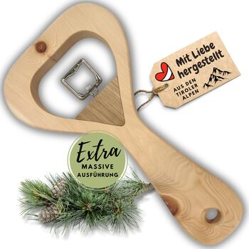 Відкривачка для пляшок з деревини sagl.tirol