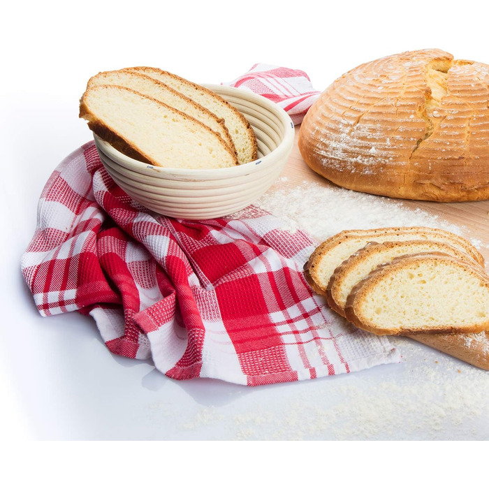 Кошик для вистоювання Westmark, для тіста для хліба 1500-2000 г, овальний, довжина приблизно 40 см, ротангова тростина, світло-бежева, 32022270 (одинарна, Ø 20,5 см)