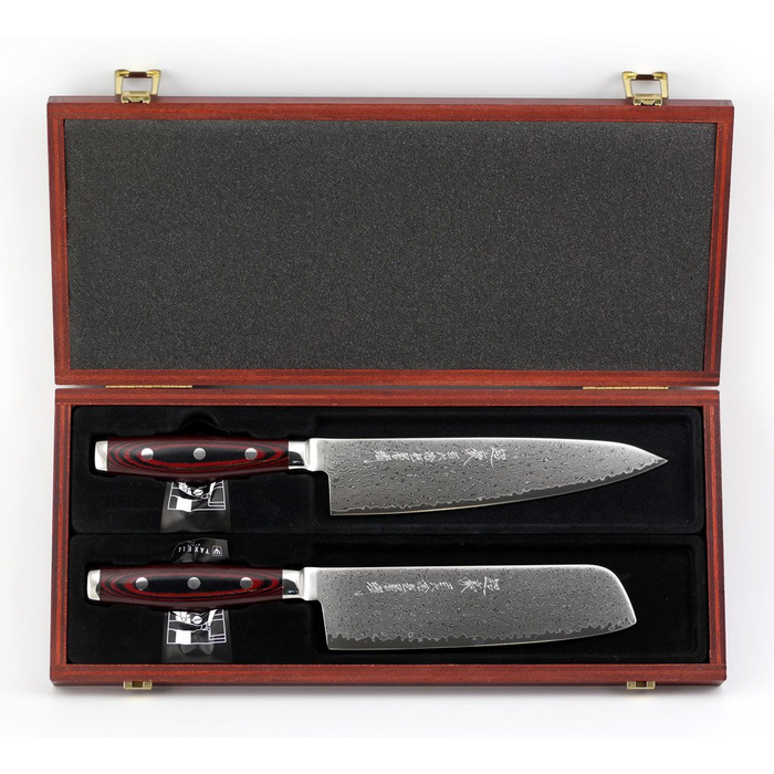 Набор ножей в эксклюзивной деревянной коробке Yaxell