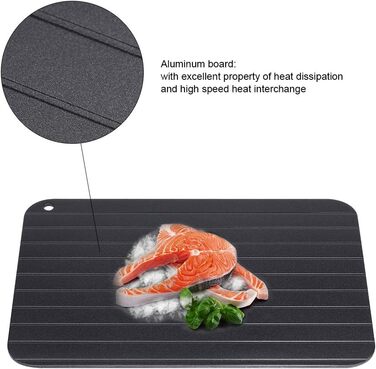 Дошка для розморожування 23 x 16,5 см чорна Garsent