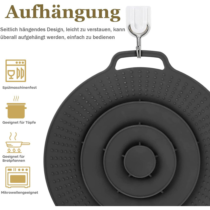 Силіконовий захист від википання та бризок 2 шт Astis