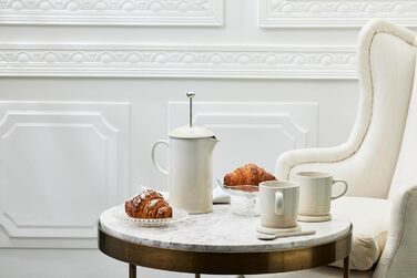 Френч-пресс 1 л керамический, цвет безе Le Creuset