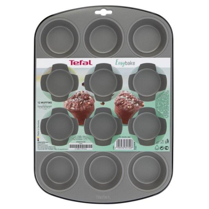 Tefal Форма для випічки маффінів Easybake baking на 12 шт. 38*27*3 см