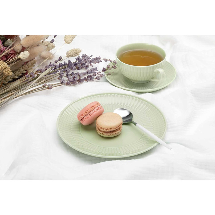 Чайний сервіз на 6 персон, 18 предметів, маленький Amina Seladon Seltmann Weiden